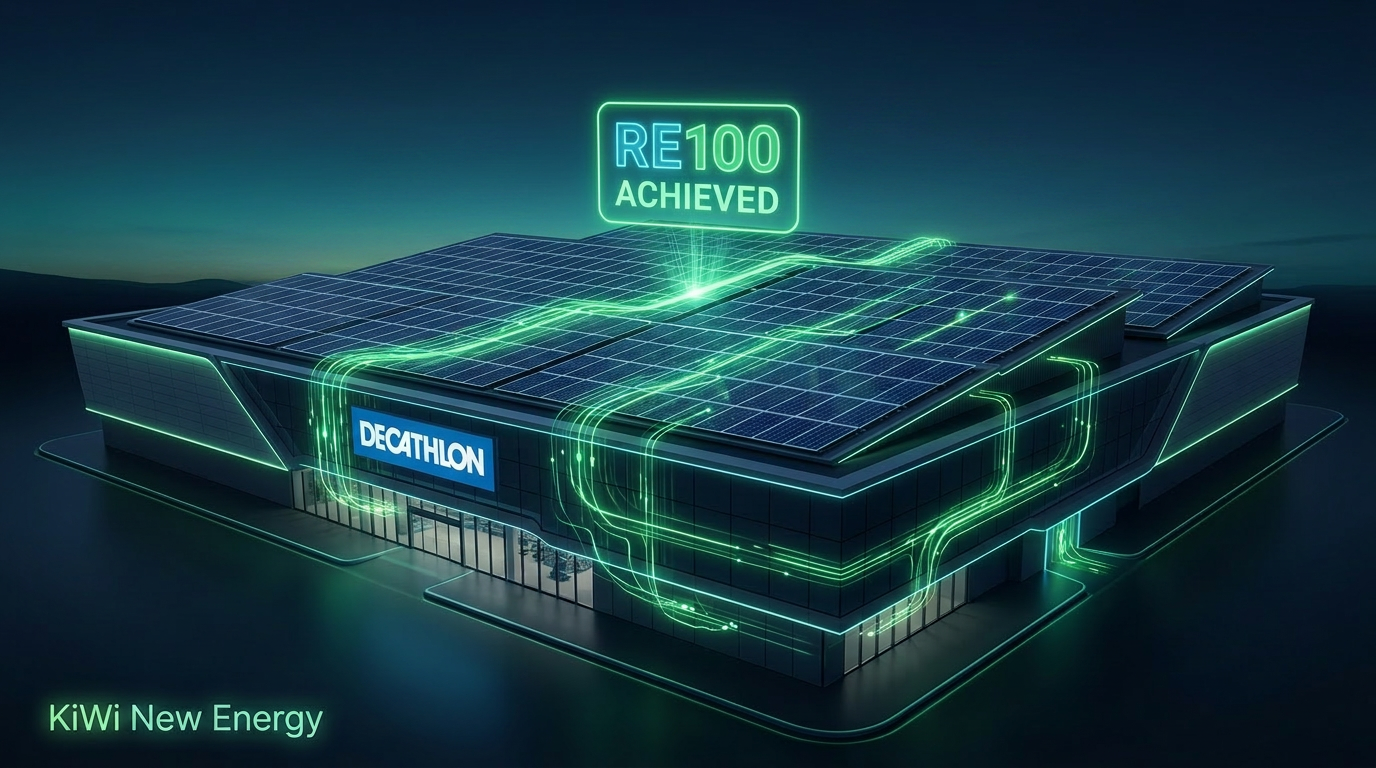 KiWi New Energy partnership with Decathlon