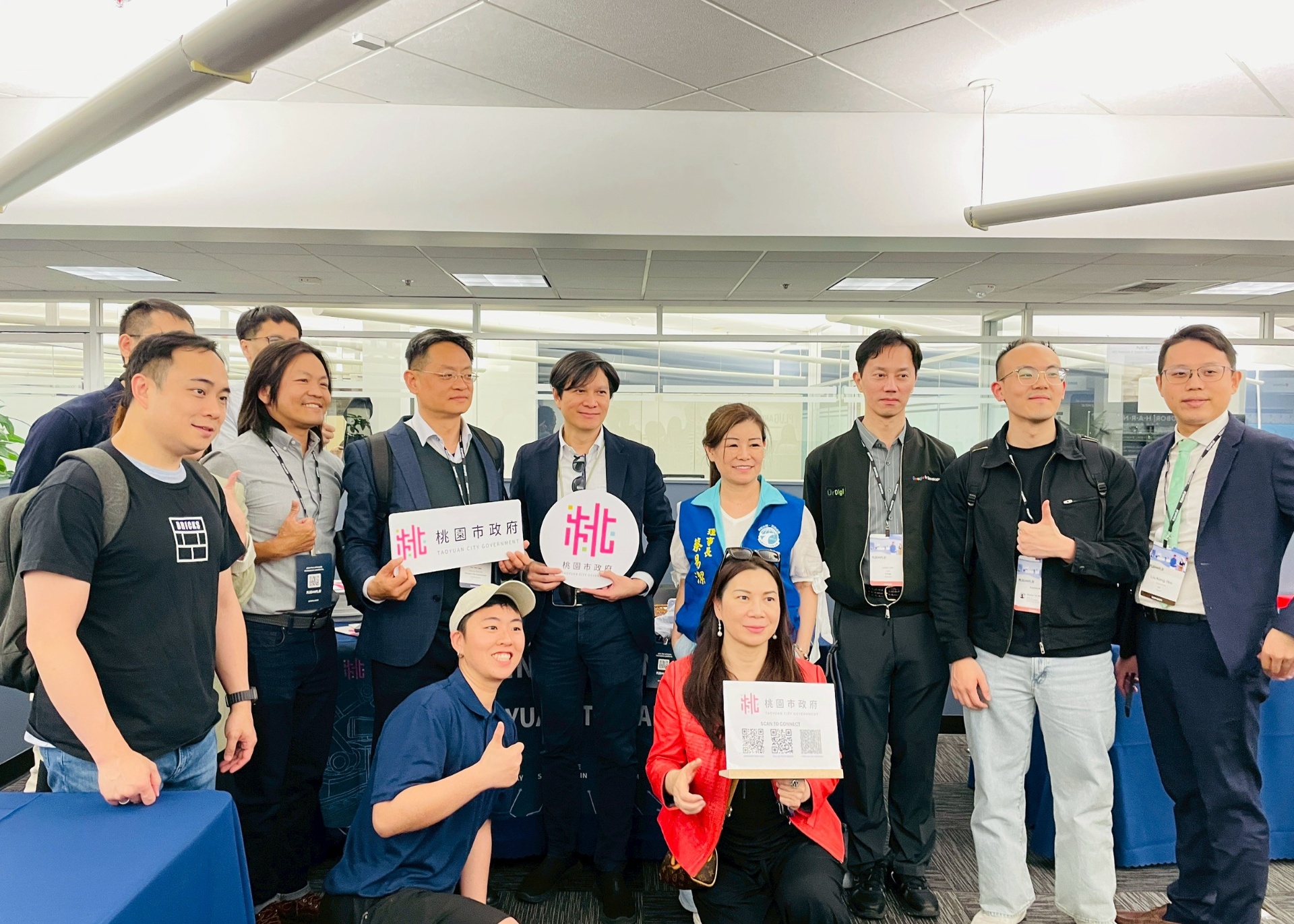 Representing Taiwan in the Valley: KiWi joined the Taoyuan City Government delegation and fellow Taiwanese deep-tech founders at the Plug and Play campus.